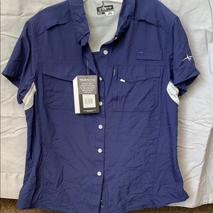 NWT camping/fishing shirt